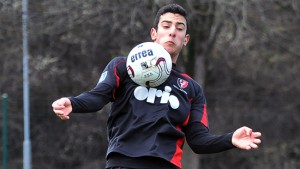 Gabriel Bilan gjorde matchens första mål.
