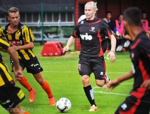 Anton Lundqvist gjorde en stark insats på FCT:s innermittfält.